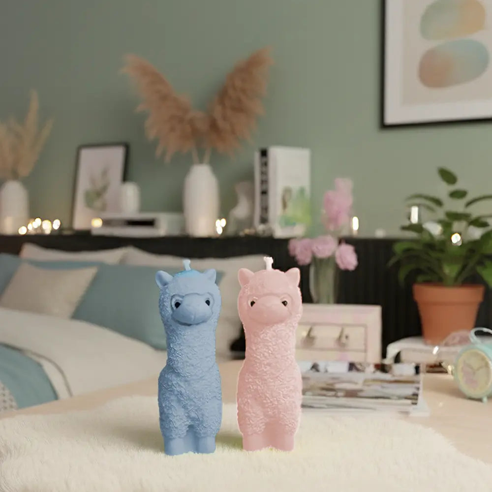 アルパカキャンドル|お風呂上がりの香り(ホワイトムスクの香り)