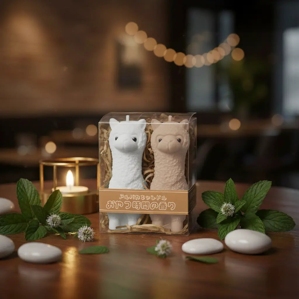 アルパカキャンドル|おやつ時間の香り(シュガークッキーの香り)