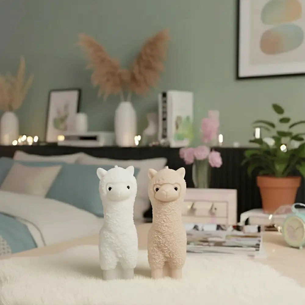 アルパカキャンドル｜おやつ時間の香り(シュガークッキーの香り)