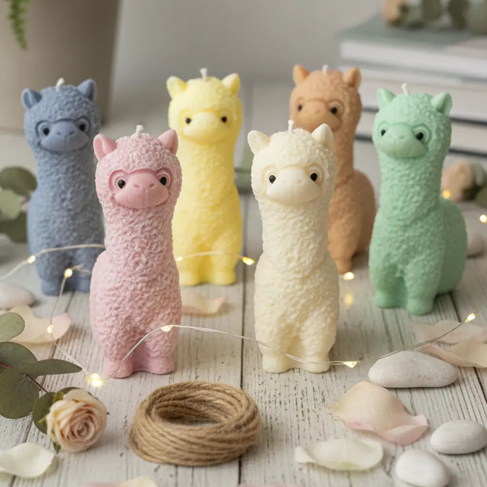 アルパカキャンドル｜おやつ時間の香り(シュガークッキーの香り)